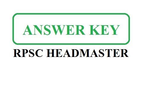 Rajasthan Hm Answer Key