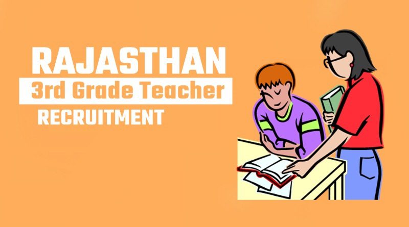 Rajasthan 3rd Grade Teacher Recruitment