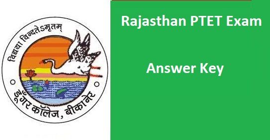 PTET Answer Key