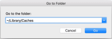 mac can i delete caches folder