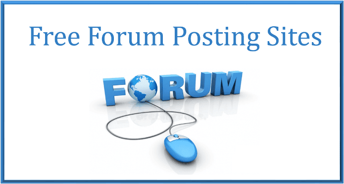 forum posting sites