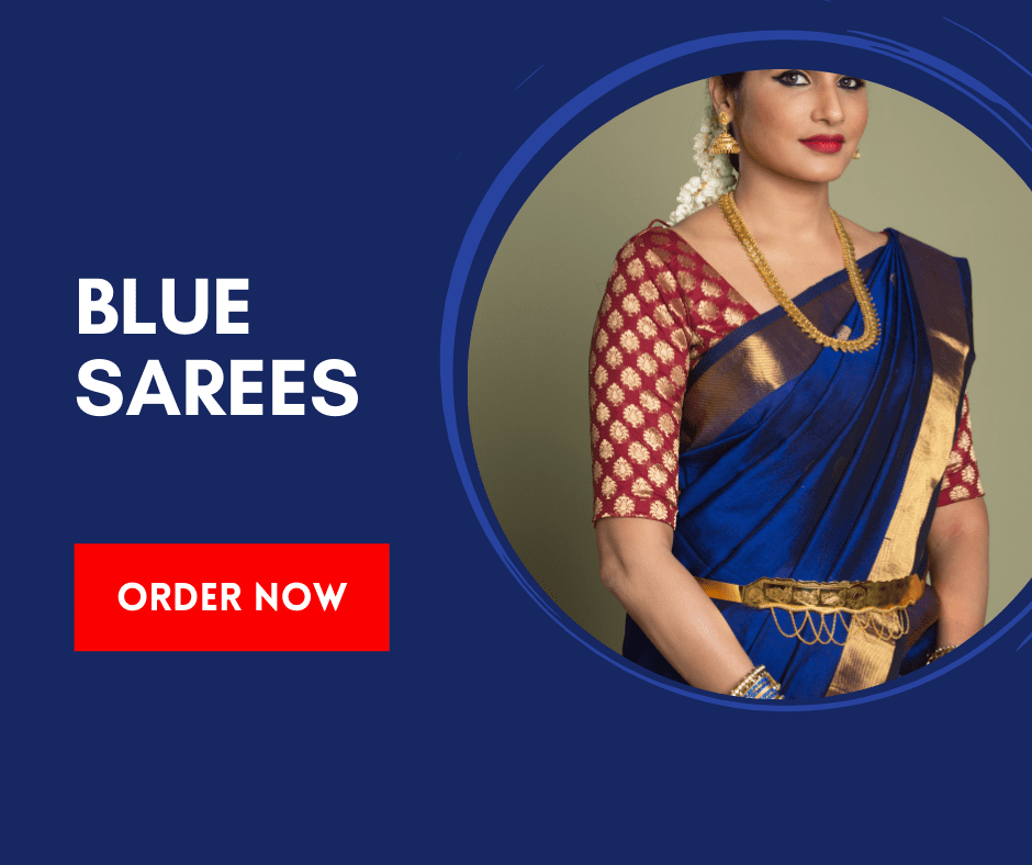 Blue Colour Saree 