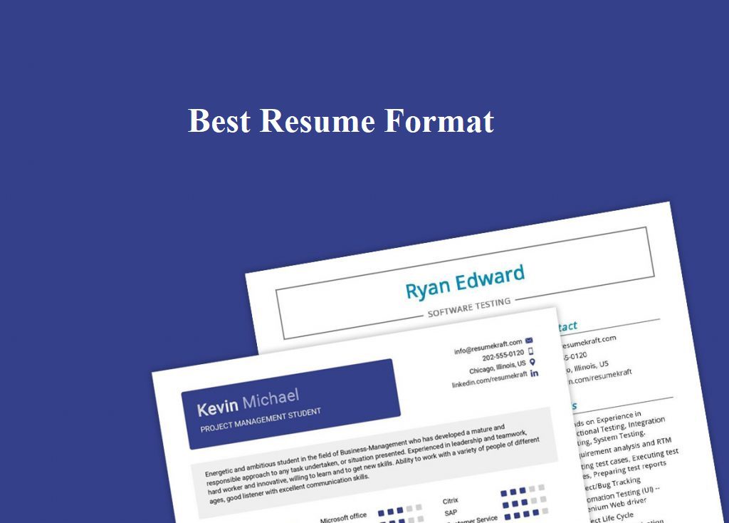 Resume Format