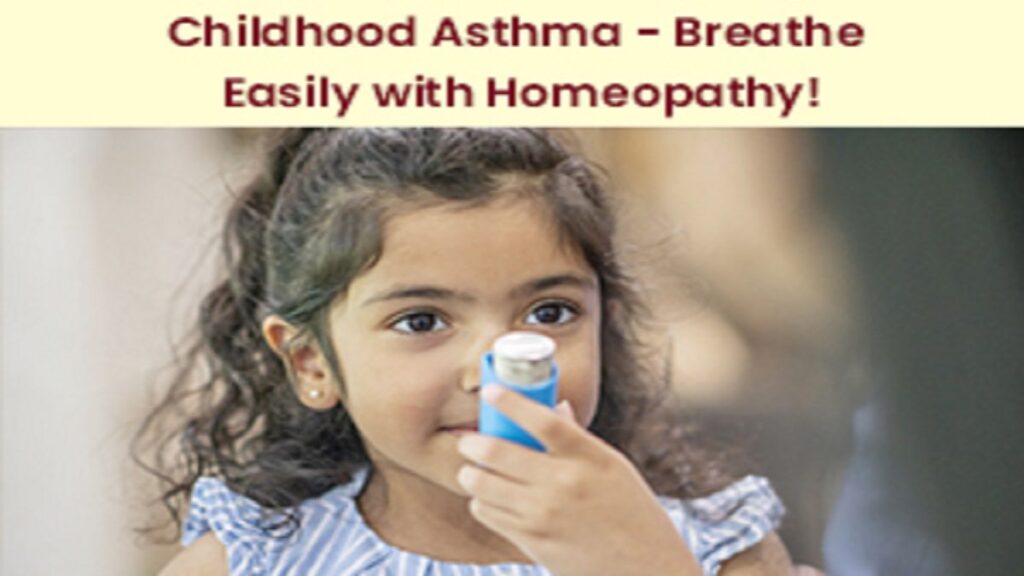 Asthma Homeopathy Treatment for Child